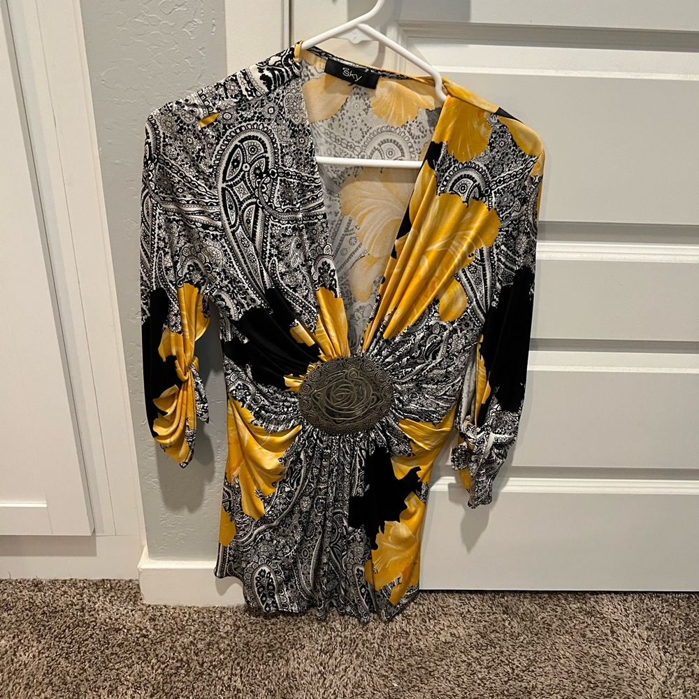 Beautiful Sky brand women’s top great condition. Price is per item. 45.00